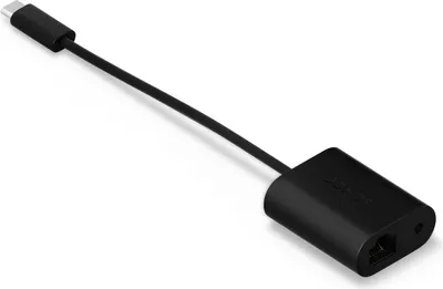 Produktbild von Sonos USB-C Kombinationsadapter Schwarz
