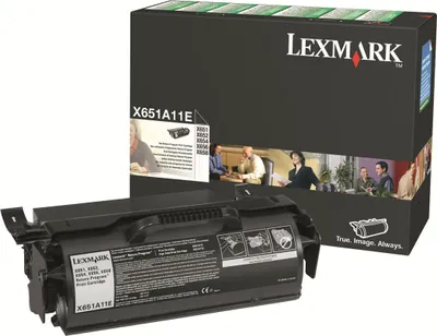 Obrázok produktu pre Lexmark X651A11E, 7000 strany, Čierna, 1 kusov