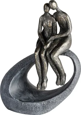 Produktbild von Casablanca by Gilde Dekofigur Skulptur Moment broncefarben H. 27 cm,79901
