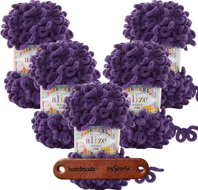 Produktbild von 5 x ALIZE Puffy Fine 44 mit Label
