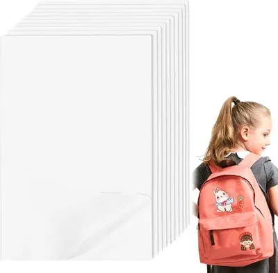 Zdjęcie produktu dla Samoprzylepne naklejki do naszywek – Heveer – dwustronne – 20 x 30 cm – do naszywek haftowanych – 10 sztuk