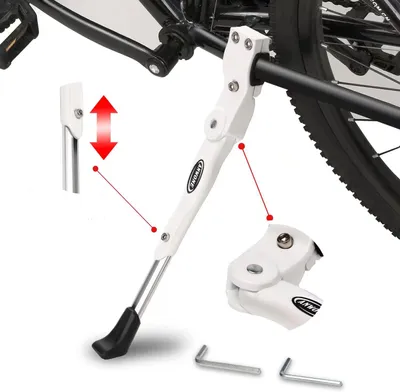 Obrázok produktu pre Stojan na bicykel, výškovo nastaviteľný, hliníková zliatina, protišmyková gumová základňa, pre bicykle 22-27