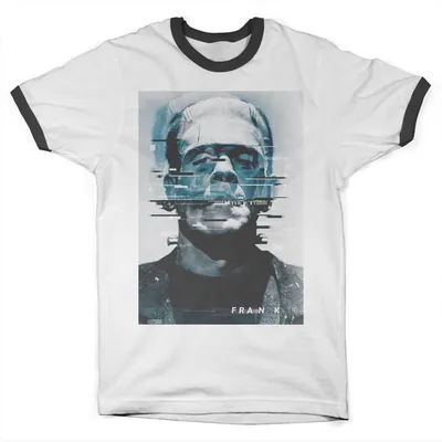 Produktbild von Frankenstein Bad Signal Ringer Tee - X-Large - WhiteBlack