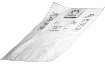 Produktbild von Festool Selfclean Filtersack SC FIS-CT 26/5 für CT 26 Absaugmobil, 5Stk.
