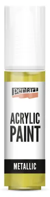 Produktbild von Pentart Metallic-Acrylfarbe 20 ml - Barockgold