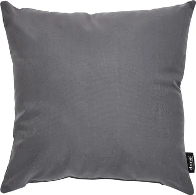 Produktbild von done.® Outdoor Kissen 45x45cm, Grau, 100% Polypropylen