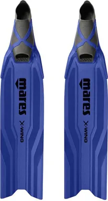 Image de Palmes de plongée en apnée Mares Pure Passion X-wing Short, bleu, taille 42-43