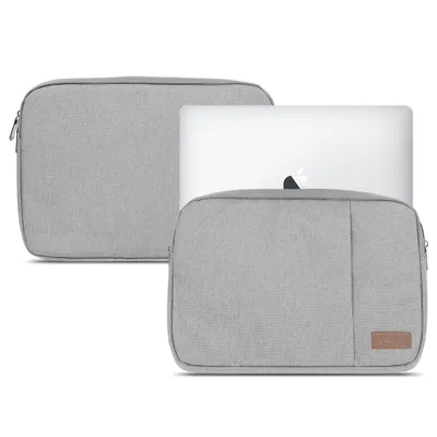 Produktbild von Schutzhülle Apple MacBook Pro 13 M1 M2 Notebook Hülle Laptop Tasche Sleeve Case, Farbe:Grau