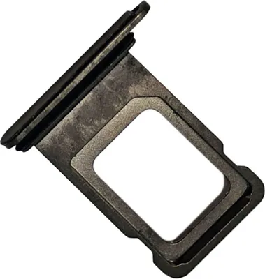 Produktbild von Simkartenhalter für iPhone XS Max, Original Ersatzteil, Dunkel-Grau (Single SIM Version)