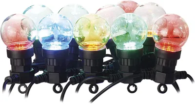 Obrázok produktu pre EMOS LED vonkajšie reťaz - 10x párty žiarovky, 5m multicolor DCPM01