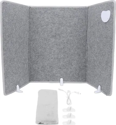 Obrázok produktu pre Pod stôl, ohrievač nôh a kolien, 200 W, automatické vypnutie, 8-stupňové nastavenie teploty s časovačom pre domácu kanceláriu
