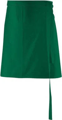 Produktbild von Vorbinder, Schürze, ohne Tasche, B 80 x L 45 cm : 65% Polyester 35%Baumwolle 220 g/m² : Flaschengrün