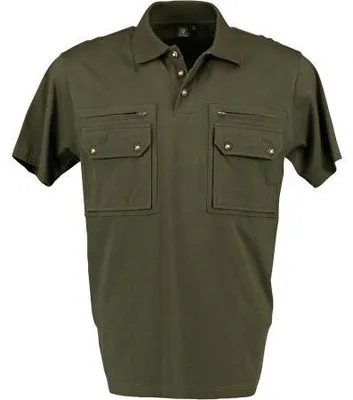 Produktbild von Fuzao Poloshirt 1/2 Arm Herren (Khaki/Schlamm) Größe M