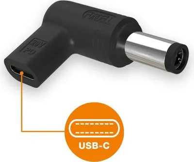 Productafbeelding van ALIGATOR USB-C adapter/verlengerstuk, NTB 7.4*5.0mm