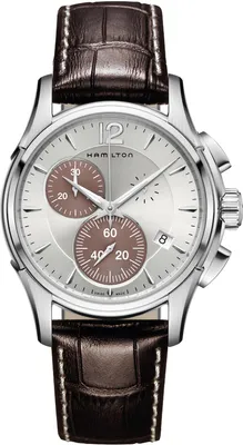 Immagine prodotto di Orologio da polso da uomo Hamilton H32612551, cassa in acciaio inossidabile, cinturino in pelle