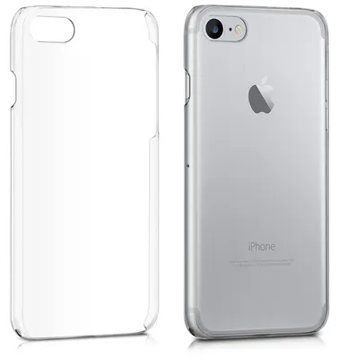 Produktbild von kwmobile Hülle kompatibel mit Apple iPhone SE (2022) / iPhone SE (2020) / iPhone 8 / iPhone 7 - Handyhülle - Handy Case in Transparent