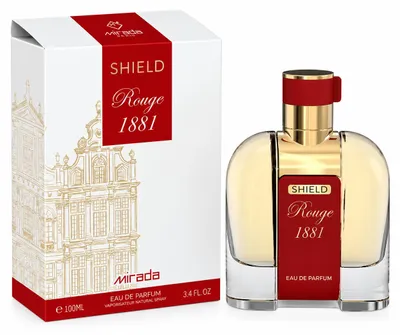 Productafbeelding van Mirada Shield Rouge 1881 Eau de Parfum, uniseks, 100 ml | Origineel Arabische parfum