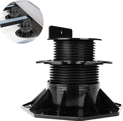 Immagine prodotto di Izrielar Supporti regolabili in altezza per terrazze e balconi, 60-140 mm, 10 pezzi