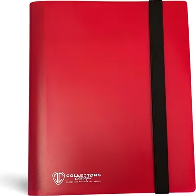 Produktbild von Collectors Concept 4 Pocket Binder Elastic Red
