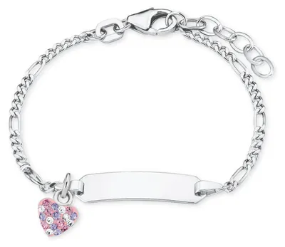 Produktbild von Prinzessin Lillifee Identarmband 925 Sterling Silber mit Preciosa