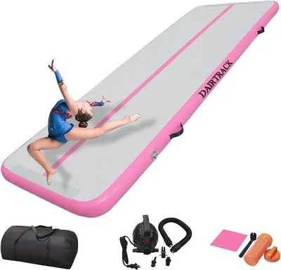 Produktbild von Famanu Luftmatte für Gymnastik und Yoga – 3m, 4m, 5m oder 6m