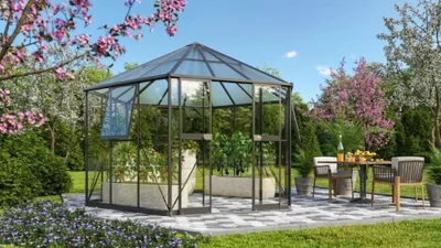 Obrázek produktu pro Vitavia Galaxis 9000 skleník ESG/HKP, černý