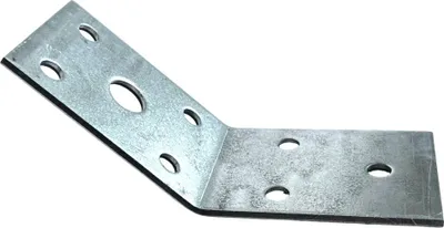 Produktbild von BKshop | Winkel - Winkeleisen - 50x50x35 mm - Verzinktes Winkeleisen 2,5 mm - Winkeleisen aus Edelstahl - Winkelverbinder - Holzverbinder - 135°