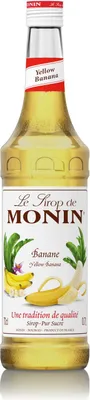 Zdjęcie produktu dla Le Sirop de Monin GELBE BANANE 0,7l