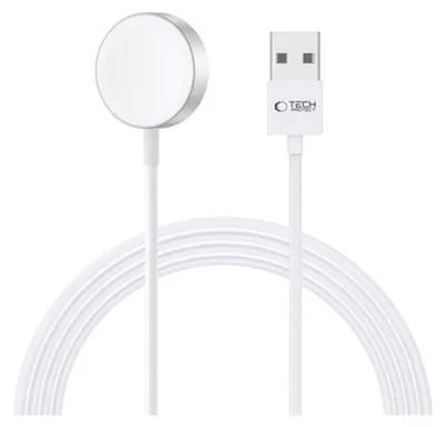 Produktbild von Tech-Protect Ultraboost Magnetisches Ladekabel 120 Cm Apple Watch Weiss