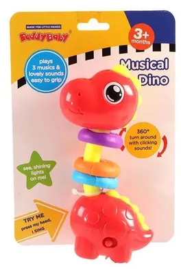 Image de Hochet bébé dinosaure avec lumière et son