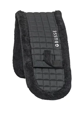 Produktbild von Busse Longiergurt-Unterlage PLUSH schwarz, Busse_17_Groessen:80x15
