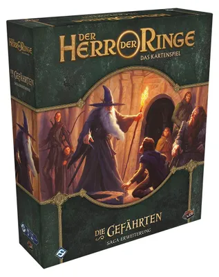 Zdjęcie produktu dla Fantasy Flight Games Lord Of The Rings Lcg: The Fellowship Of The Ring Saga Expansion, Rozszerzenie do gry planszowej, Odgrywanie ról, 14 lat(a)