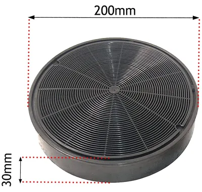Productafbeelding van Omgoods - EFF62 Actieve Koolfilter voor Electrolux Afzuigkap