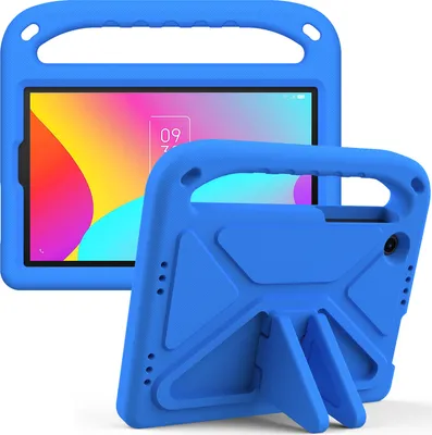 Image de Etui de protection pour TCL Tab 8 LE 8.0", étui enfant léger en EVA avec poignée et support Bleu