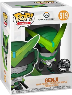 Produktbild von Overwatch - Genji 519 Blizzard Exclusive - Funko Pop! - Vinyl Figur