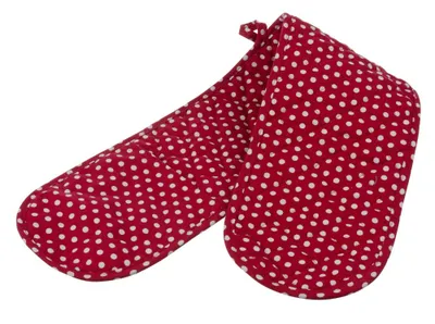 Produktbild von WENKO 2102123100 Topfhandschuh Twin, 80 x 1 x 17 cm, Rot