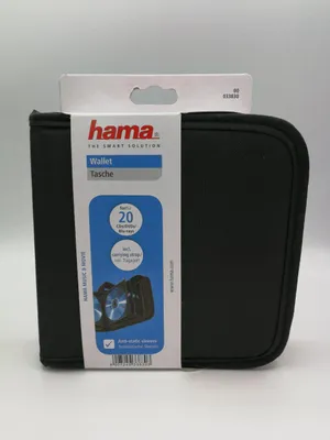 Obrázek produktu pro HAMA CD-DVD Blu-ray pouzdro 20 černé