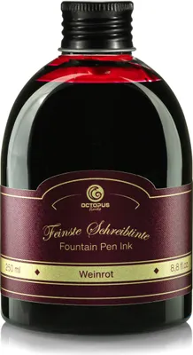 Produktbild von Füllfederhaltertinte, Schreibflüssigkeit für Füllfederhalter, Nachfülltinte, Aubergine 250 ml