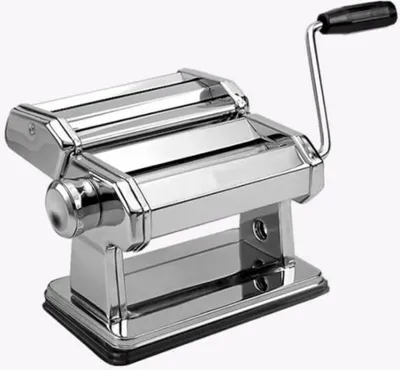 Produktbild von Pasta machine Nudelmaschine / -schneider aus Edelstahl Teigroller Spaghettischneider