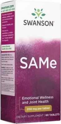 Productafbeelding van Swanson Voedingssupplementen, Same 200 mg, BI7618