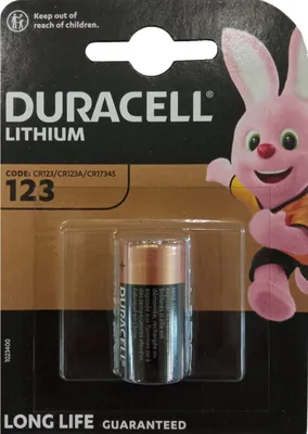 Produktbild von Duracell 10 CR123 High Power Lithium 1er Blister Photobatterie CR123A 3V/B CR17345 123
