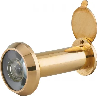 Image de Judas 160°, laiton poli, coupe-feu 40mm - THIRARD