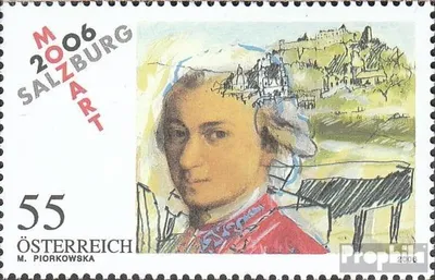 Produktbild von Briefmarken Österreich 2006 Mi 2603 (kompl.Ausg.) postfrisch Mozart
