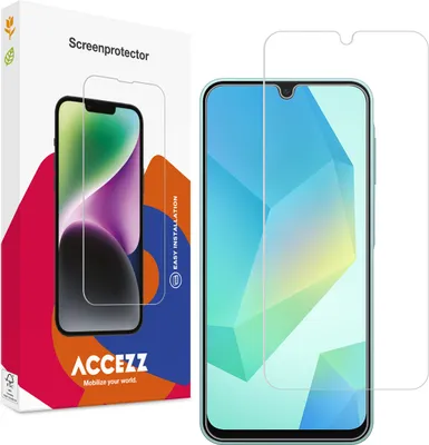 Immagine prodotto di Samsung Galaxy A16 Screenprotector: Accezz Gehard Glas Screenprotector - Trasparente