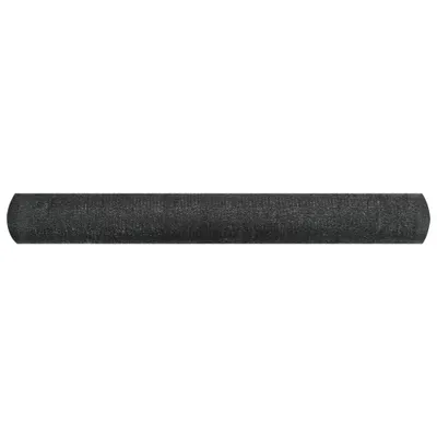 Image de vidaXL Panneau de clôture noir 1,2x25 m HDPE 150 g/m