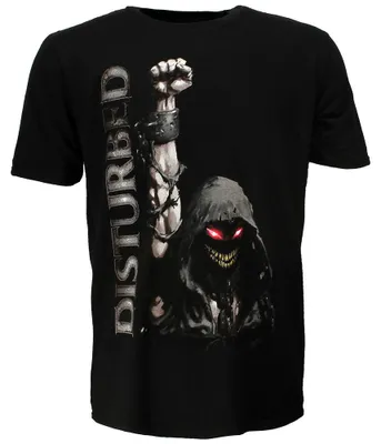 Zdjęcie produktu dla Koszulka Disturbed „Up Yer Military Band” – oficjalny gadżet – rozmiar XL