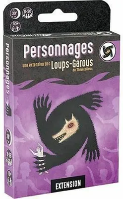 Obrázek produktu pro Les Loups-Garous de Thiercelieux - Rozšíření: Postavy (Edice 2021) - Asmodee - Skryté RPG - Skupinová hra
