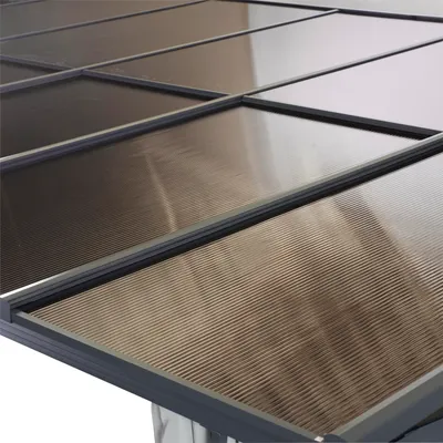 Produktbild von Leco Polycarbonat-Dachplatten-Set für Terrassenüberdachung "MELANIE"