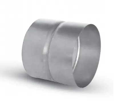 Zdjęcie produktu dla Nypel złącza kanału spiralnego ocynkowany DN 224 mm