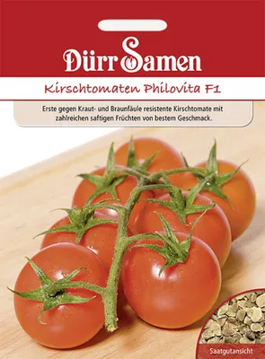 Produktbild von Dürr-Samen - Kirsch-Tomaten Philovita F1 - Saatgut - 1760
